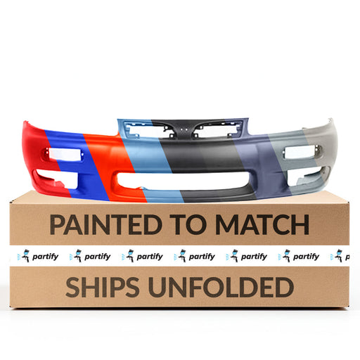 1997-1998 Mitsubishi Galant CAPA Certified Front Bumper - MI1000275C-Partify-Painted-Replacement-Body-Parts