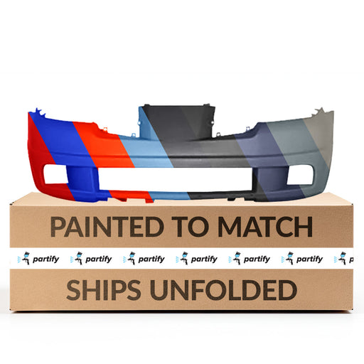 2003-2005 Mitsubishi Outlander Front Bumper Without Flare Holes - MI1000286-Partify-Painted-Replacement-Body-Parts