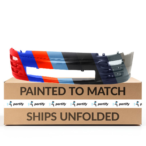 2000-2002 Mitsubishi Eclipse CAPA Certified Front Bumper To 2/02 - MI1000294C-Partify-Painted-Replacement-Body-Parts