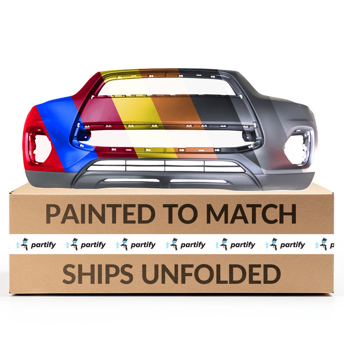2013-2015 Mitsubishi Outlander Sport Front Bumper - MI1000333-Partify-Painted-Replacement-Body-Parts