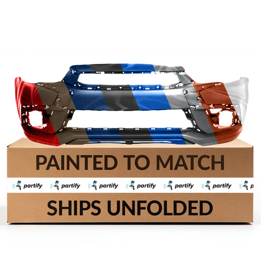 2016 Mitsubishi Outlander Sport Front Bumper - MI1000343-Partify-Painted-Replacement-Body-Parts