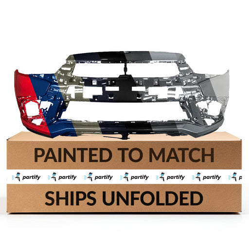 2018-2019 Mitsubishi Outlander Sport Front Bumper - MI1000346-Partify-Painted-Replacement-Body-Parts
