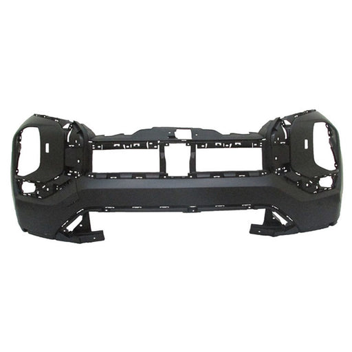 2022-2023 Mitsubishi Outlander Front Bumper W/Headlamp Washers W/O Parking Sensors AWD - MI1000355-Partify-Painted-Replacement-Body-Parts