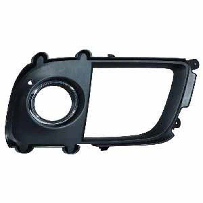 2008-2011 Mitsubishi Lancer Evolution GSR/Evolution MR/Evolution MR Touring/Evolution RS/Evolution SE Front Driver Side Bumper Insert Fog Lamp Bezel - MI1038109-Partify-Painted-Replacement-Body-Parts
