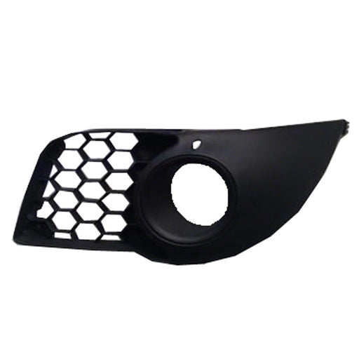 2009-2015 Mitsubishi Lancer Ralliart Sportback Front Driver Side Bumper Insert Fog Lamp Bezel Turbocharged - MI1038111-Partify-Painted-Replacement-Body-Parts