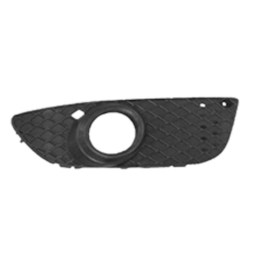 2008-2015 Mitsubishi Lancer Front Passenger Side Bumper Insert Bezel W/Fog Lamps - MI1039107-Partify-Painted-Replacement-Body-Parts