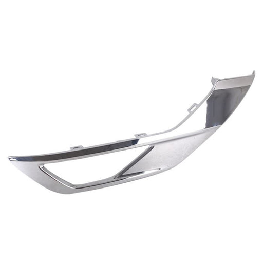 2022-2024 Mitsubishi Outlander SE/SEL Front Passenger Side Bumper Insert Fog Lamp Bezel W/Fog Lamps Chrome - MI1039133-Partify-Painted-Replacement-Body-Parts