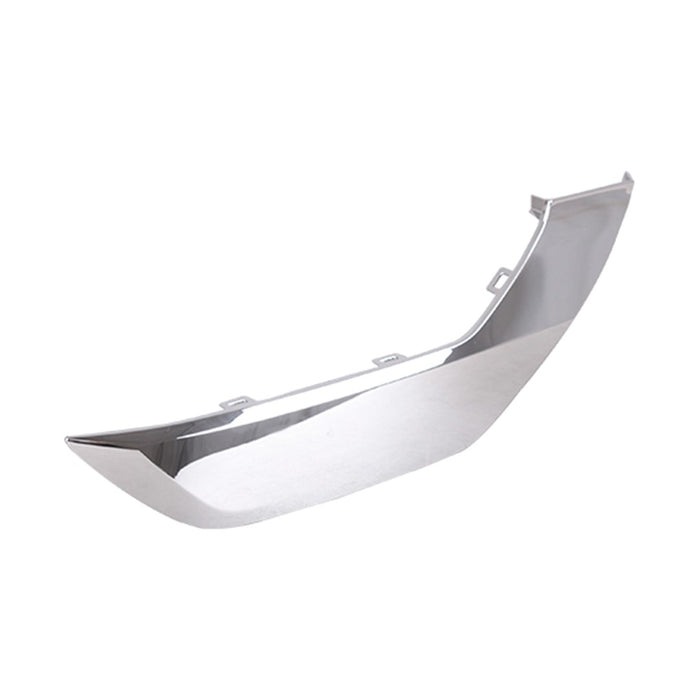 2022-2023 Mitsubishi Outlander ES Front Passenger Side Bumper Insert Fog Lamp Opening Cover W/O Fog Lamps Chrome - MI1039134-Partify-Painted-Replacement-Body-Parts