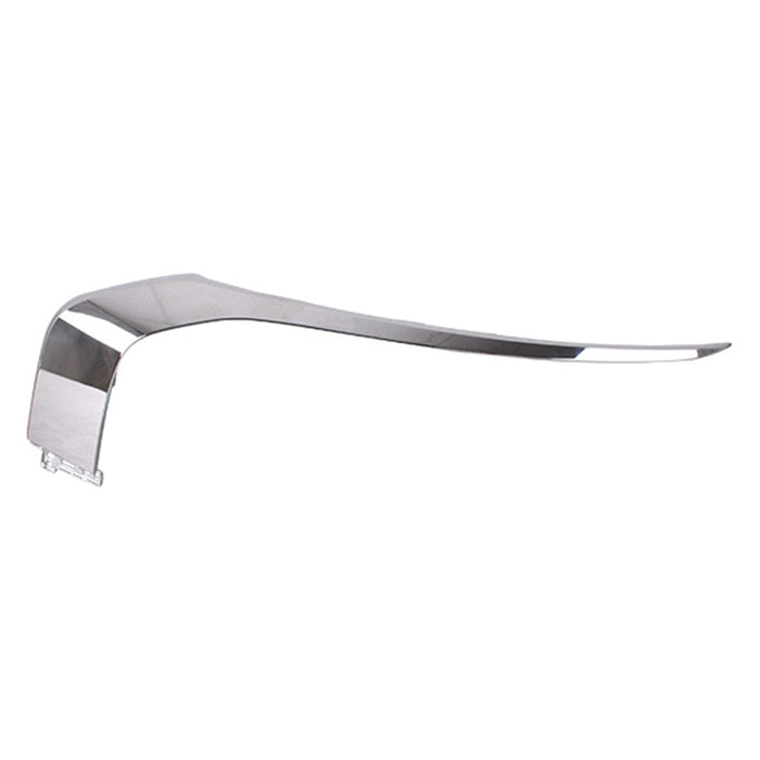 2022-2024 CAPA Certified Mitsubishi Outlander Front Driver Side Bumper Molding Upper Garnish Chrome - MI1046113C-Partify-Painted-Replacement-Body-Parts