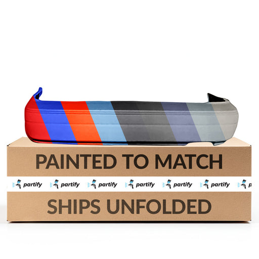 1992-1996 Mitsubishi Diamante CAPA Certified Rear Bumper 4 Door Sedan/Wagon - MI1100127C-Partify-Painted-Replacement-Body-Parts