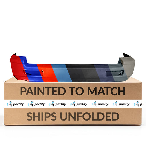 1992-1995 Mitsubishi Expo Base/SP CAPA Certified Rear Bumper - MI1100128C-Partify-Painted-Replacement-Body-Parts