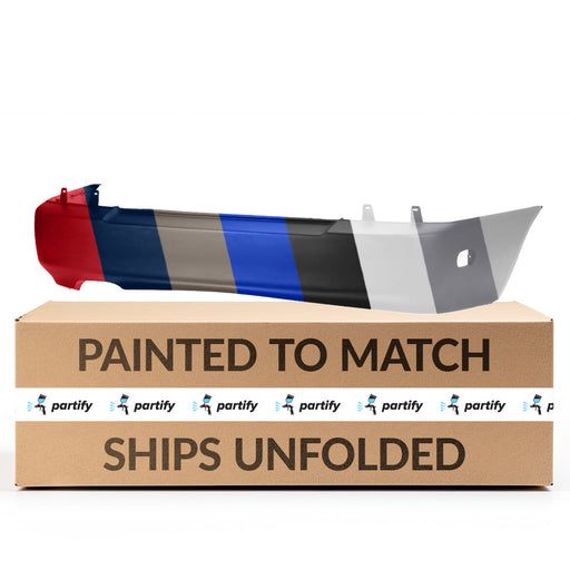 1997-2002 Mitsubishi Mirage Rear Bumper Matte - MI1100263-Partify-Painted-Replacement-Body-Parts