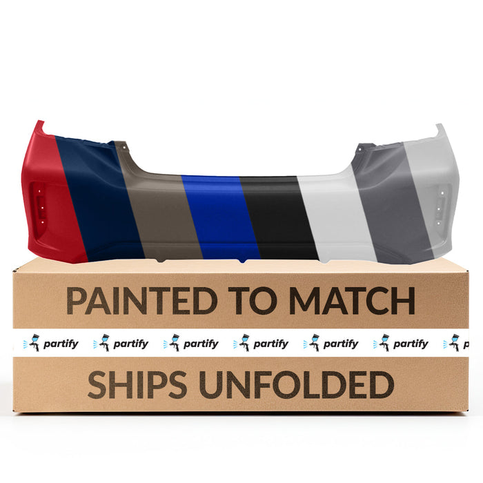 2021-2023 Mitsubishi Mirage G4 Rear Bumper - MI1100314-Partify-Painted-Replacement-Body-Parts