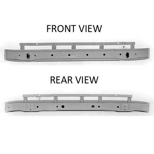 1993-1996 Dodge Colt/Eagle Summit/Mitsubishi Mirage Rear Bumper Reinforcement 4 Door Coupe/Sedan - MI1106124-Partify-Painted-Replacement-Body-Parts
