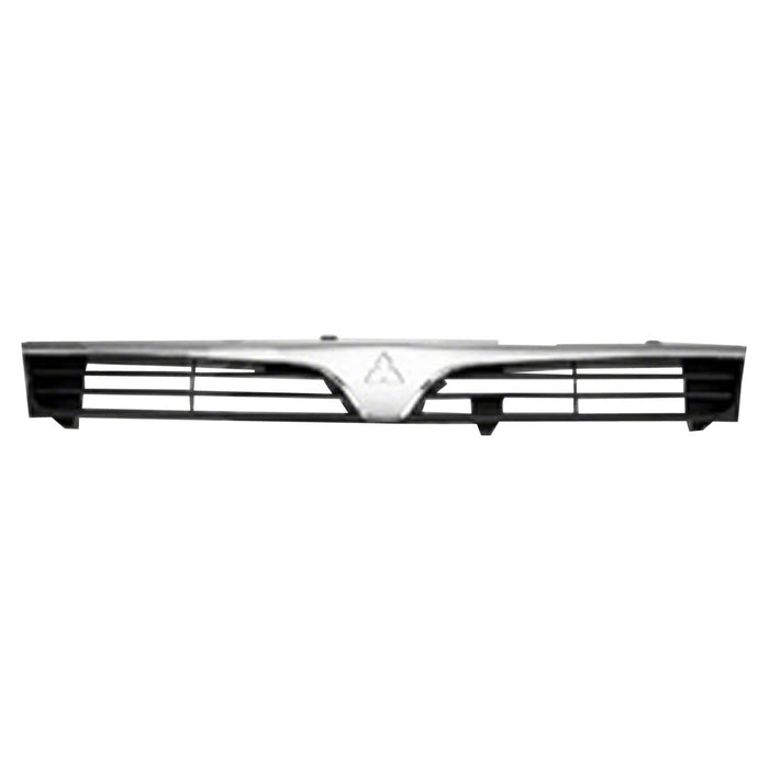 1997-2001 Mitsubishi Mirage Grille W/Bright Trim Assembly 4 Door Sedan - MI1200214-Partify-Painted-Replacement-Body-Parts