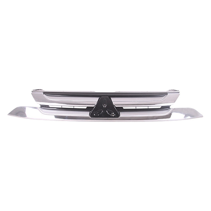2016-2018 Mitsubishi Outlander Grille Chrome/Silver Assembly - MI1200264-Partify-Painted-Replacement-Body-Parts