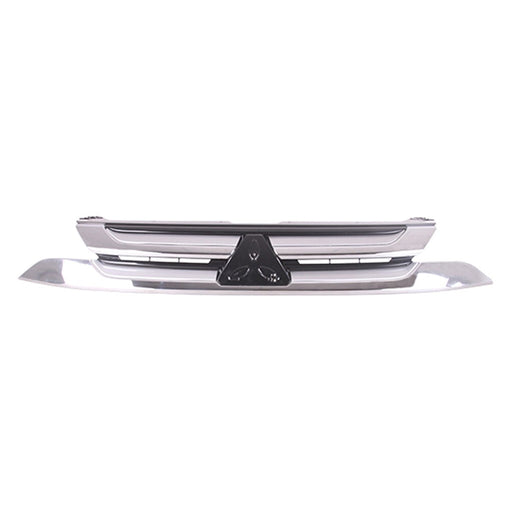 2016-2018 Mitsubishi Outlander Grille Chrome/Silver Assembly - MI1200264-Partify-Painted-Replacement-Body-Parts
