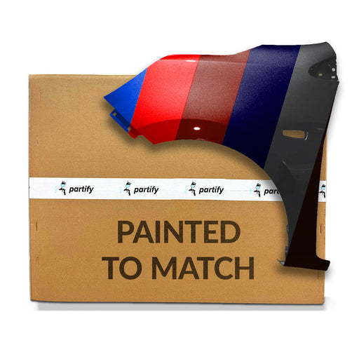 2014-2020 Mitsubishi Mirage Driver Side Fender - MI1240178-Partify-Painted-Replacement-Body-Parts