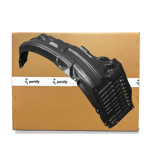 2010-2015 Mitsubishi Lancer CAPA Certified Passenger Side Fender Liner Mat: Pe/Vacuum Form 2.4L L4/2L L4 - MI1249131C-Partify-Painted-Replacement-Body-Parts