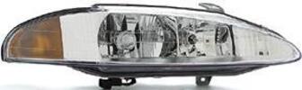 1995-1998 Eagle Talon/Mitsubishi Eclipse Passenger Side Headlight Assembly Composite - MI2503104-Partify-Painted-Replacement-Body-Parts