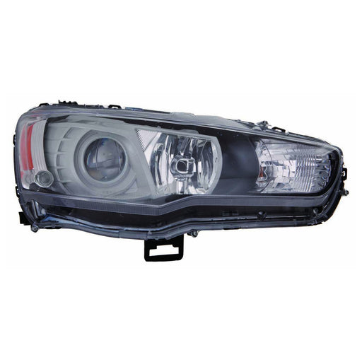 Mitsubishi Lancer ES Sportback/Evolution GSR/Evolution MR/Evolution MR Touring/Evolution RS/Evolution SE/GT Sportback/GTS Sportback/Ralliart Sportback/SE Sportback Headlight Set From 11-08 Proj. Type Bezel Lens/Housing Performance Set - MI2505120