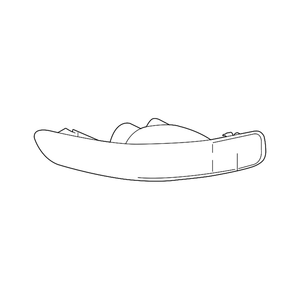 Front Passenger Side Side Marker Light Assembly image