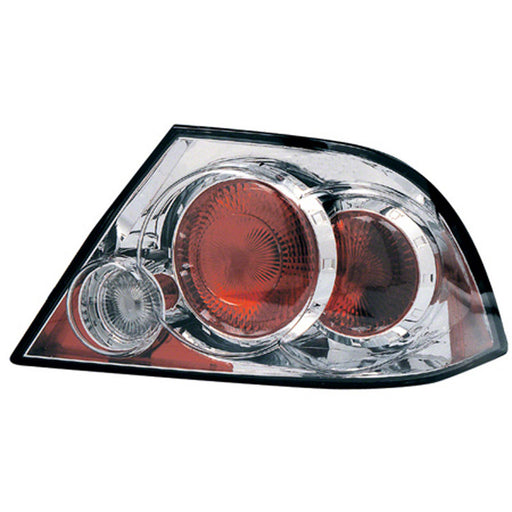 Mitsubishi Lancer Tail Light Set W/Chrome Housing W/Clear Lens - MI2811119