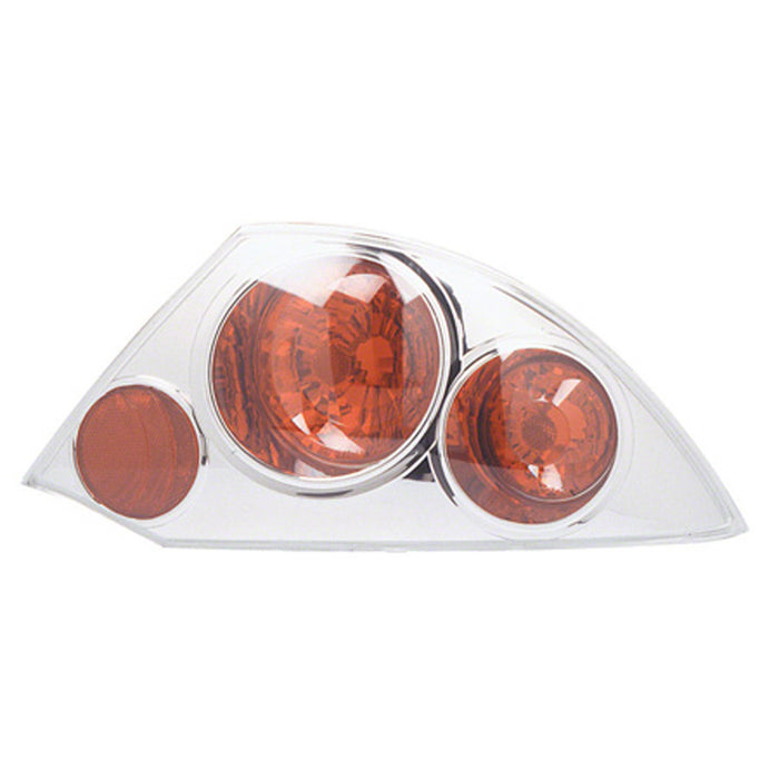 Mitsubishi Eclipse Tail Light Set From 2/02 W/Bright Housing W/Clear Lens - MI2811130