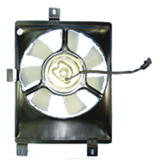 1993-1996 Mitsubishi Mirage A/C Condenser Fan Assembly Includes Motor/Blade/Shroud 1.5L L4/1.8L L4 - MI3113102-Partify-Painted-Replacement-Body-Parts