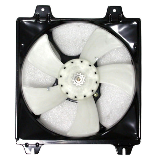 1995-1999 Eagle Talon/Mitsubishi Eclipse A/C Condenser Fan Assembly Includes Motor/Blade/Shroud 2L L4 Turbocharged/Turbocharged - MI3113104-Partify-Painted-Replacement-Body-Parts
