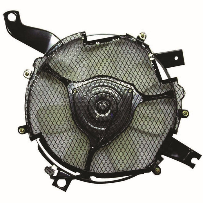 1989-2000 Mitsubishi Galant/Montero A/C Condenser Fan Assembly Includes Motor/Blade/Shroud Naturally Aspirated AWD/FWD - MI3113105-Partify-Painted-Replacement-Body-Parts