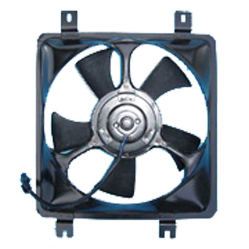 1994-1998 Mitsubishi Galant DE A/C Condenser Fan Assembly Includes Motor/Blade/Shroud - MI3113107-Partify-Painted-Replacement-Body-Parts