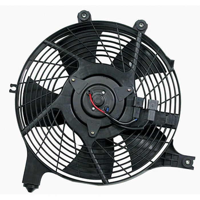 2003-2006 Mitsubishi Lancer Evolution/Evolution MR/Evolution RS/Evolution SE A/C Condenser Fan Assembly Includes Motor/Blade/Shroud - MI3113120-Partify-Painted-Replacement-Body-Parts
