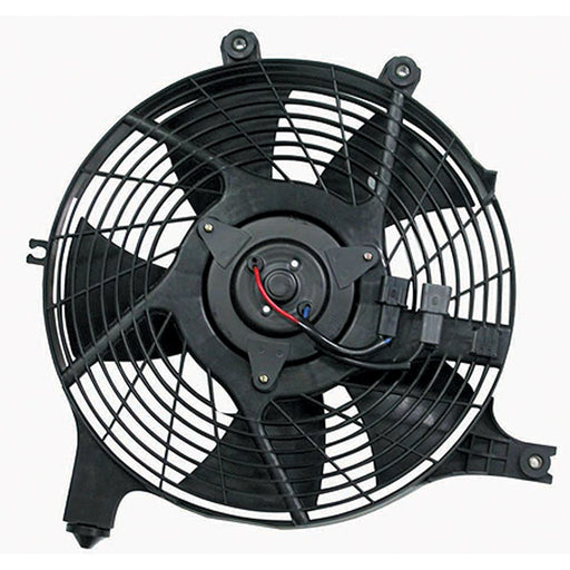 2003-2006 Mitsubishi Lancer Evolution/Evolution MR/Evolution RS/Evolution SE A/C Condenser Fan Assembly Includes Motor/Blade/Shroud - MI3113120-Partify-Painted-Replacement-Body-Parts