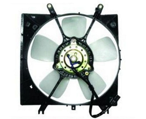 1994 Mitsubishi Galant GS Engine Cooling Fan Assembly Includes Motor/Blade/Shroud - MI3115103-Partify-Painted-Replacement-Body-Parts
