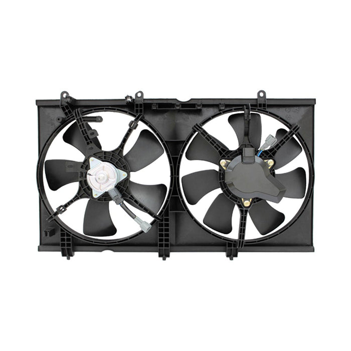 2003-2005 Mitsubishi Lancer Engine Cooling Fan Assembly Dual Fan Assembly 2L L4 - MI3115119-Partify-Painted-Replacement-Body-Parts
