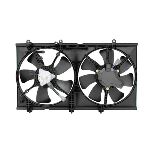 2003-2005 Mitsubishi Lancer Engine Cooling Fan Assembly Dual Fan Assembly 2L L4 - MI3115119-Partify-Painted-Replacement-Body-Parts