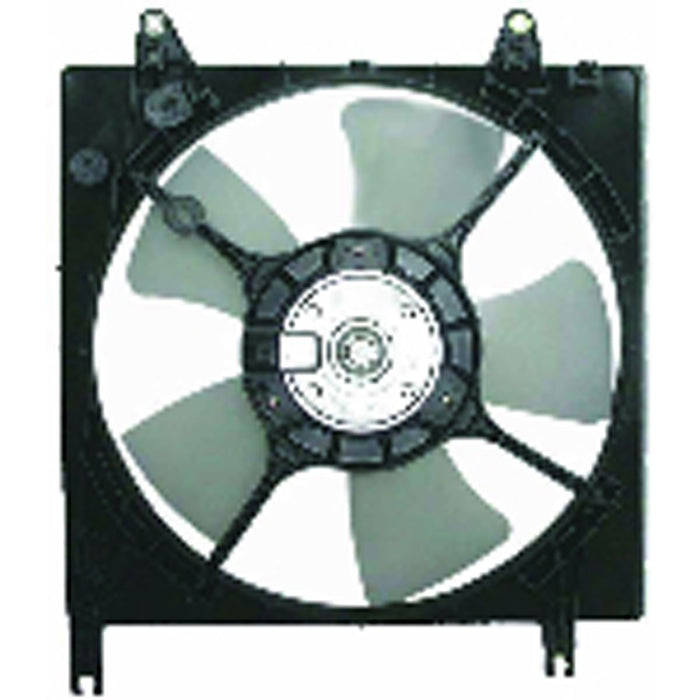 2004-2009 Mitsubishi Galant Engine Cooling Fan Assembly Motor/Blade/Shroud Single Fan Assembly 3.8L V6 - MI3115121-Partify-Painted-Replacement-Body-Parts