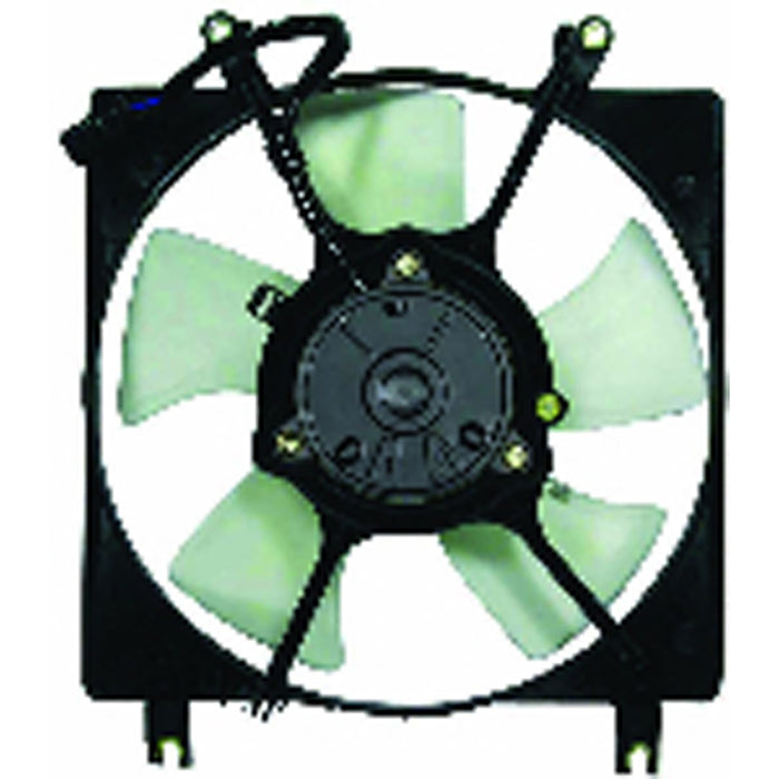 1996-1999 Mitsubishi Eclipse Engine Cooling Fan Assembly Motor & Blade Assy 2.4L L4 - MI3115137-Partify-Painted-Replacement-Body-Parts
