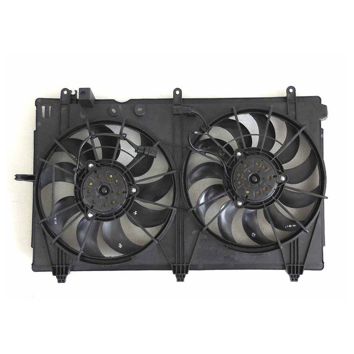 2016-2020 Mitsubishi Outlander Engine Cooling Fan Assembly From 7-15 Motor/Blade/Shroud Dual Fan Assy 2.4L L4 - MI3115151-Partify-Painted-Replacement-Body-Parts