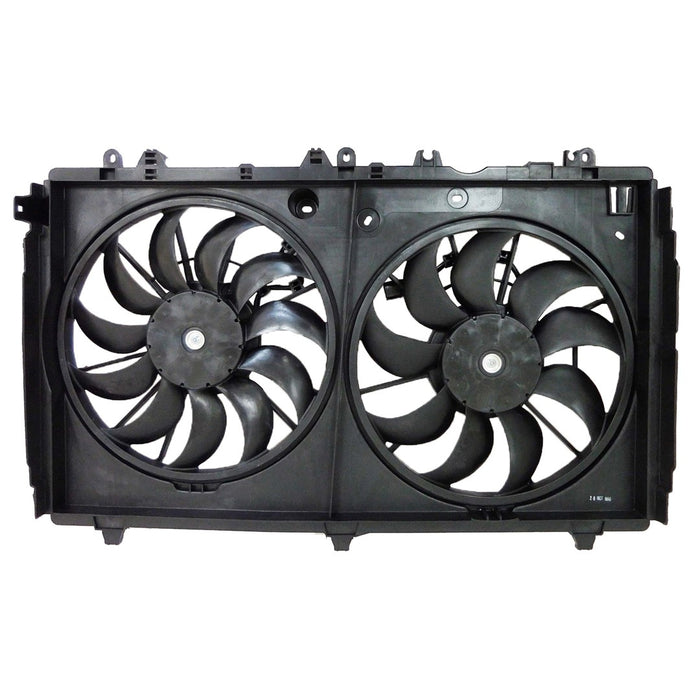 2018-2020 Mitsubishi Eclipse Cross Engine Cooling Fan Assembly Motor/Blade/Shroud Dual Fan Assy - MI3115157-Partify-Painted-Replacement-Body-Parts