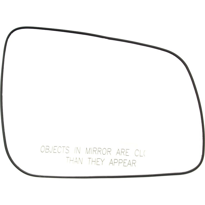 2008-2014 Mitsubishi Lancer ES Sportback/Evolution/Evolution GSR/Evolution MR/Evolution MR Touring/Evolution RS/Evolution SE/GT Sportback/GTS Sportback/Ralliart Sportback/SE Sportback Passenger Side Door Mirror Glass Non-Heated - MI1325102-Partify-Painted-Replacement-Body-Parts