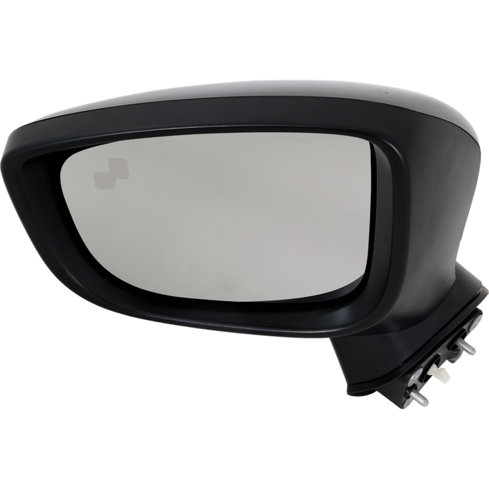 2017-2018 Mazda 3 Driver Side Door Mirror Mexico Built Non-Heated W/S/Lamps W/Bsd W/Cover Assembly - MA1320245-Partify-Painted-Replacement-Body-Parts