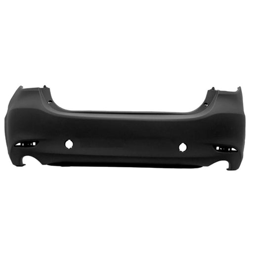 2018-2021 Mazda Mazda 6 Rear Bumper Without Sensor Holes - MA1100227-Partify-Painted-Replacement-Body-Parts