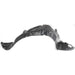 2001-2003 Mazda Protege Front Passenger Side Fender Liner - MA1249112-Partify-Painted-Replacement-Body-Parts