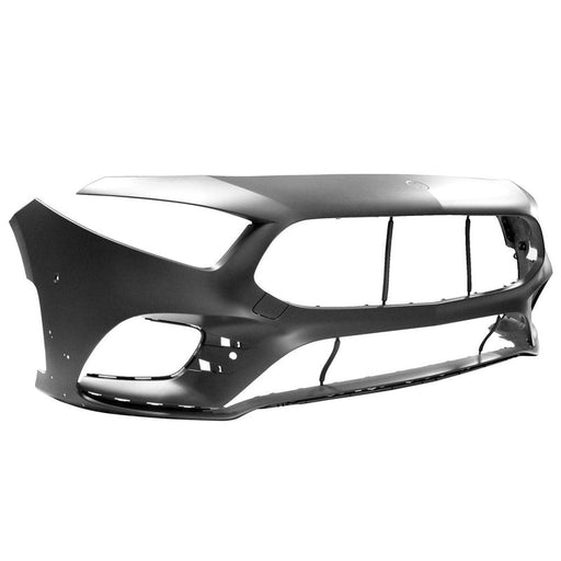 2020-2022 Mercedes A35 AMG Front Bumper - MB1000606-Partify-Painted-Replacement-Body-Parts