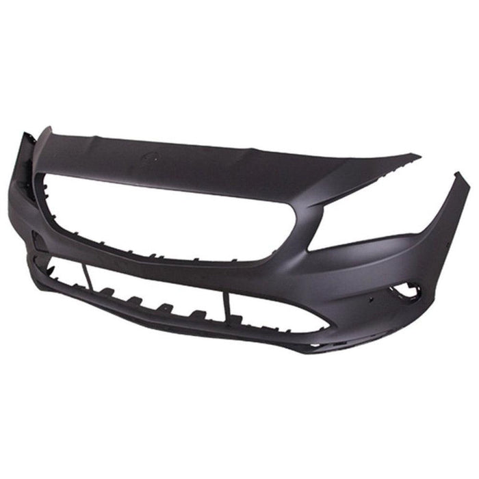 2017-2019 Mercedes-Benz CLA Front Bumper Without AMG Package & With Sensor Holes - MB1000537-Partify-Painted-Replacement-Body-Parts