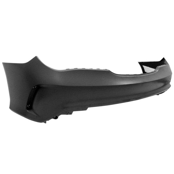 2017-2019 Mercedes-Benz CLA Rear Bumper With AMG Package & Without Sensor Holes - MB1100412-Partify-Painted-Replacement-Body-Parts