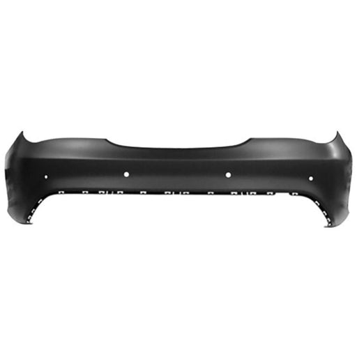 2014-2019 Mercedes-Benz CLA Rear Bumper Without AMG Package & With Sensor Holes - MB1100326-Partify-Painted-Replacement-Body-Parts