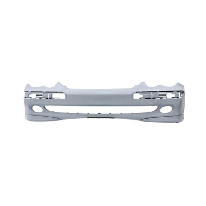 2001-2007 Mercedes C230 Front Bumper Without Headlight Washer Holes Sedan - MB1000147-Partify-Painted-Replacement-Body-Parts